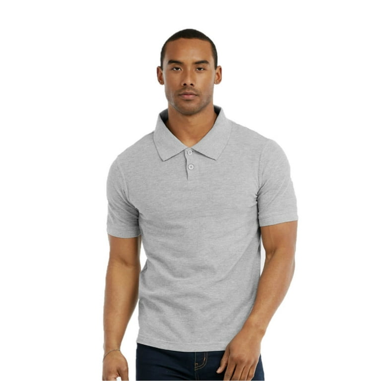 Men's Heathered Polo