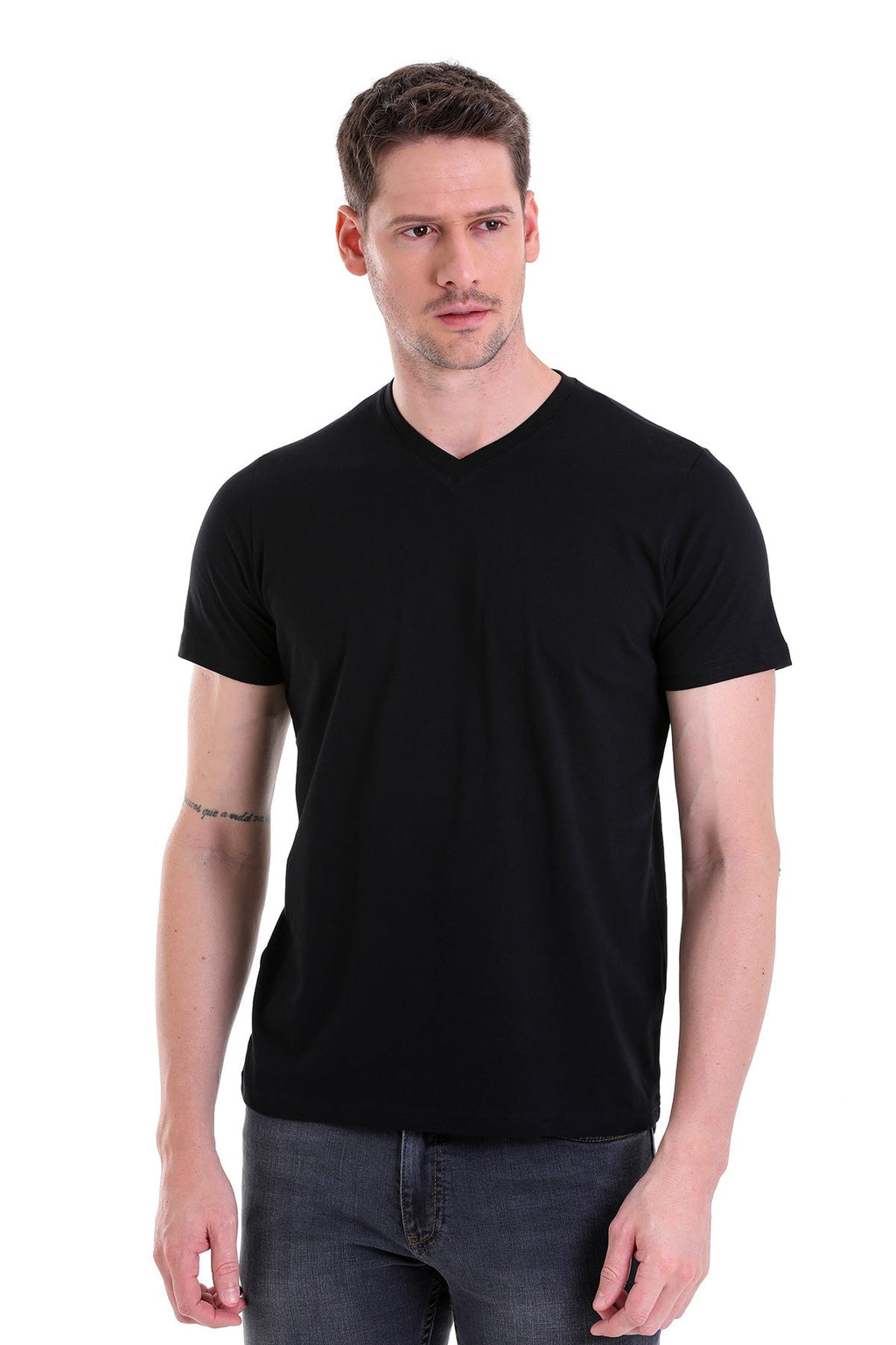 Men's Breathable V-Neck T-Shirt