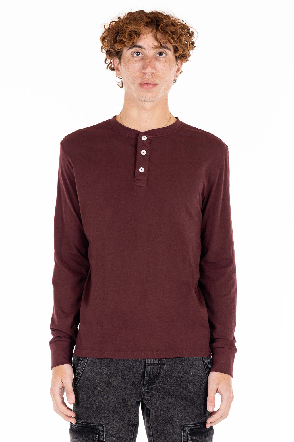 Men's Classic Henley T-Shirt