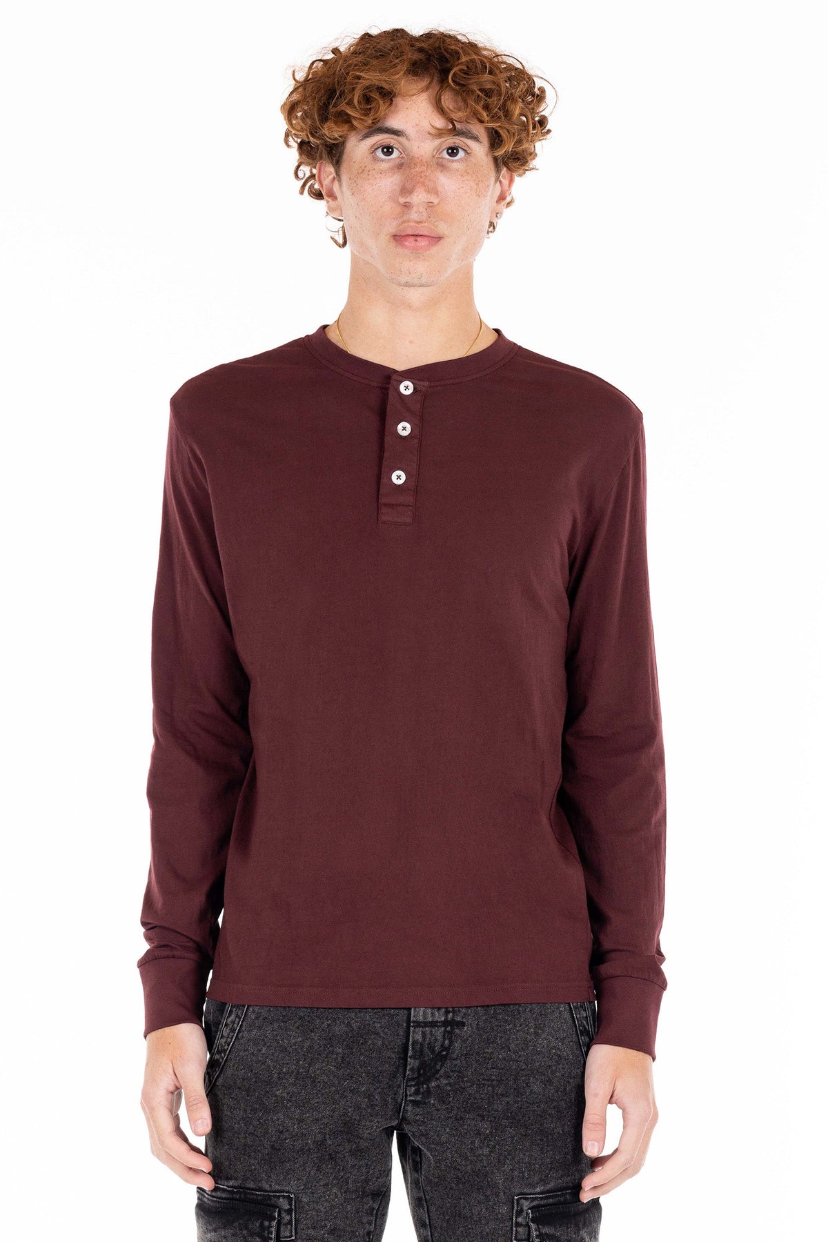 Men's Classic Henley T-Shirt