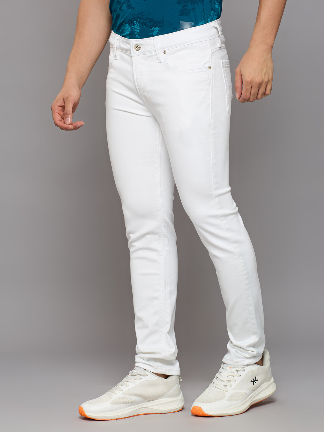 Men's White Jeans