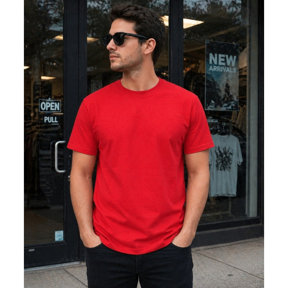 Men's Basic Crew Neck T-Shirt