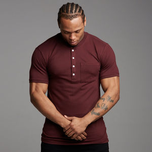 Men's Tailored Henley T-Shirt
