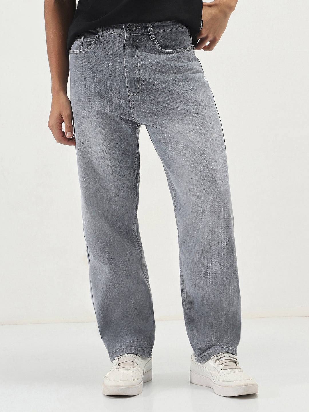 Men's Washed Jeans
