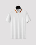 Men's Contrast Collar Polo
