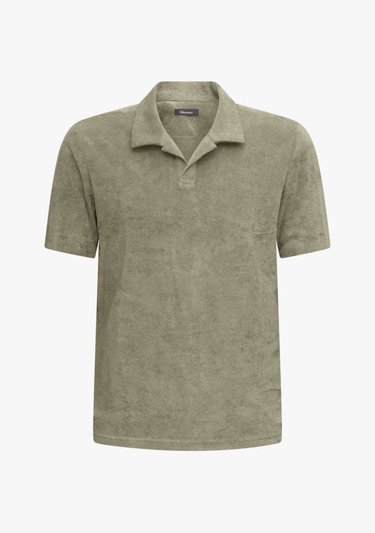 Men's French Terry Polo