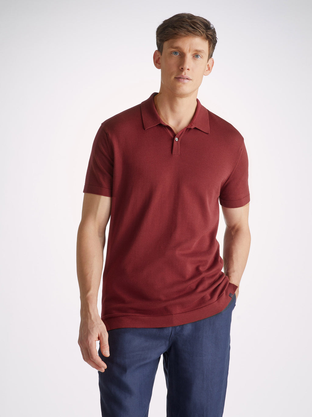 Men's Slim Pique Polo