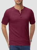 Men's Tailored Henley T-Shirt