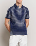 Men's Striped Polo
