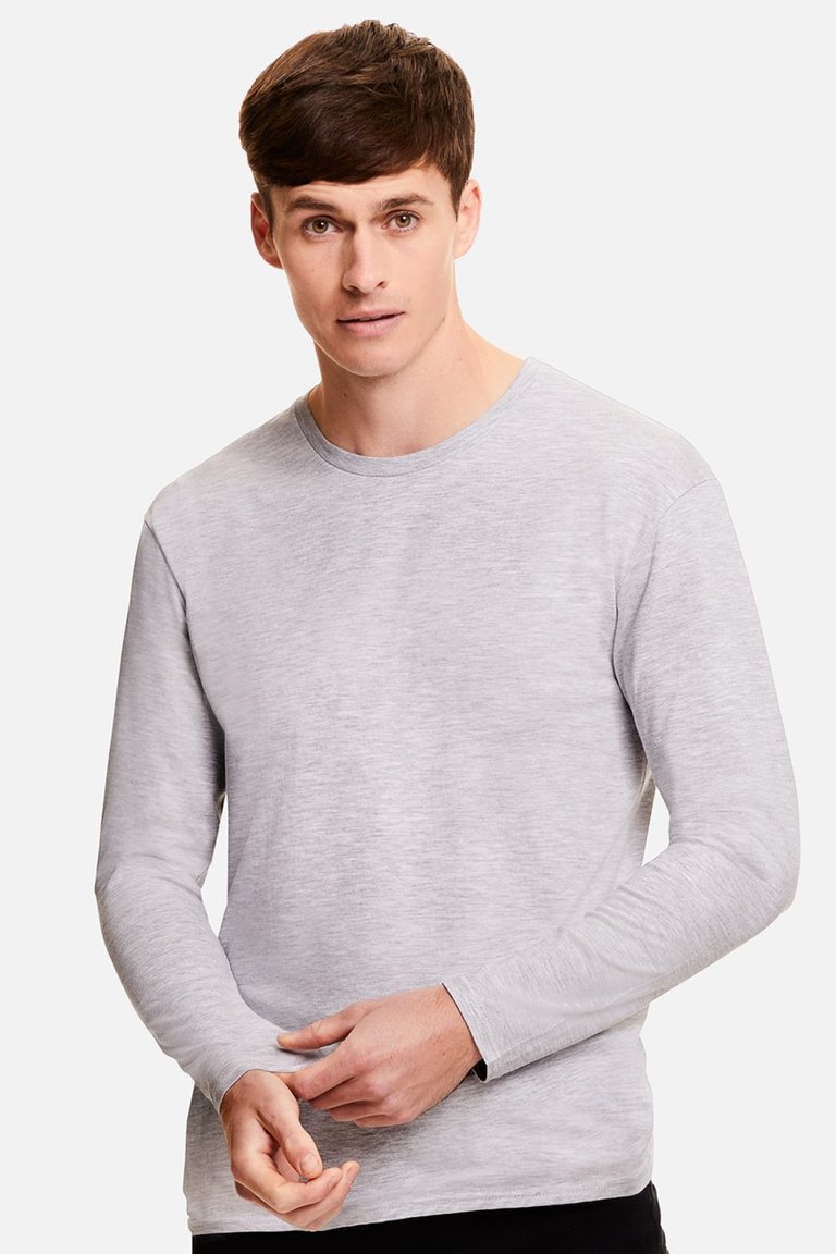Men's Cotton Long Sleeve T-Shirt