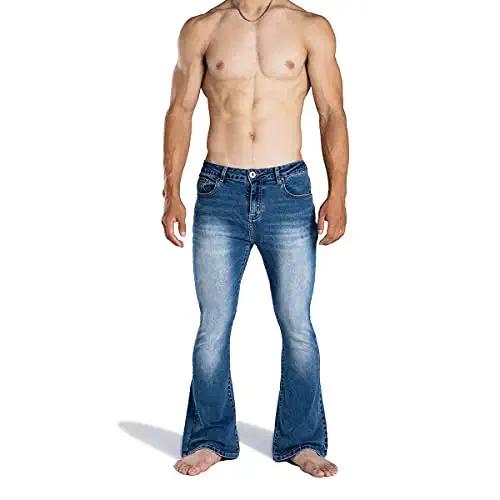 Men's Bell Bottom Jeans