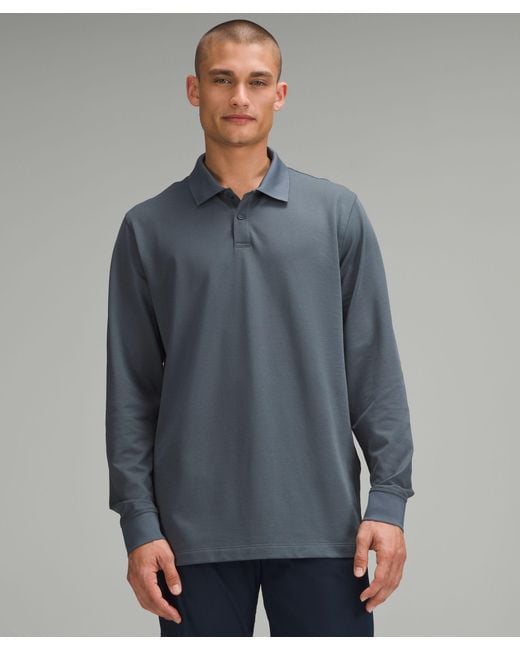 Men's Long Sleeve Polo