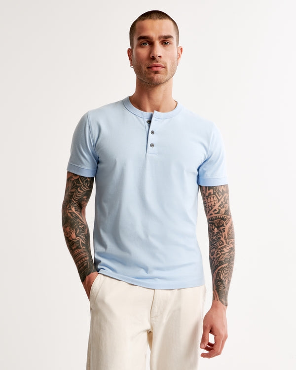 Men's Premium Henley T-Shirt