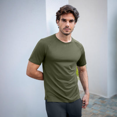 Men's Breathable Athletic Fit T-Shirt