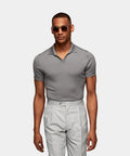 Men's Collarless Polo