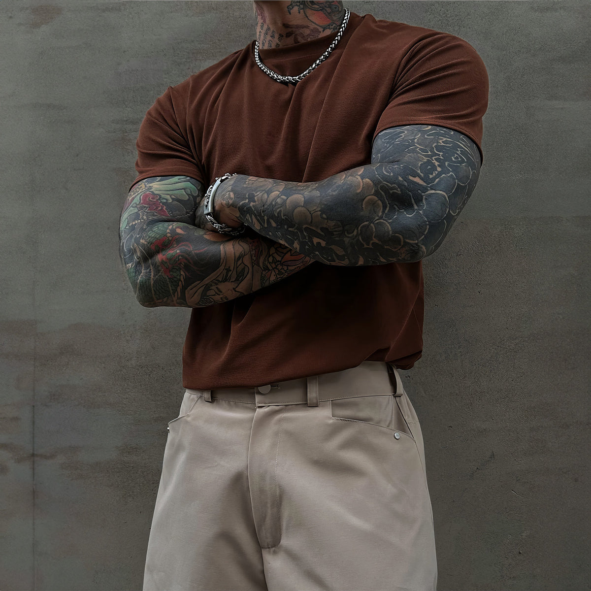 Men's Cotton Muscle Fit T-Shirt