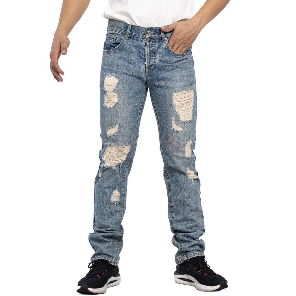 Men's Distressed Jeans