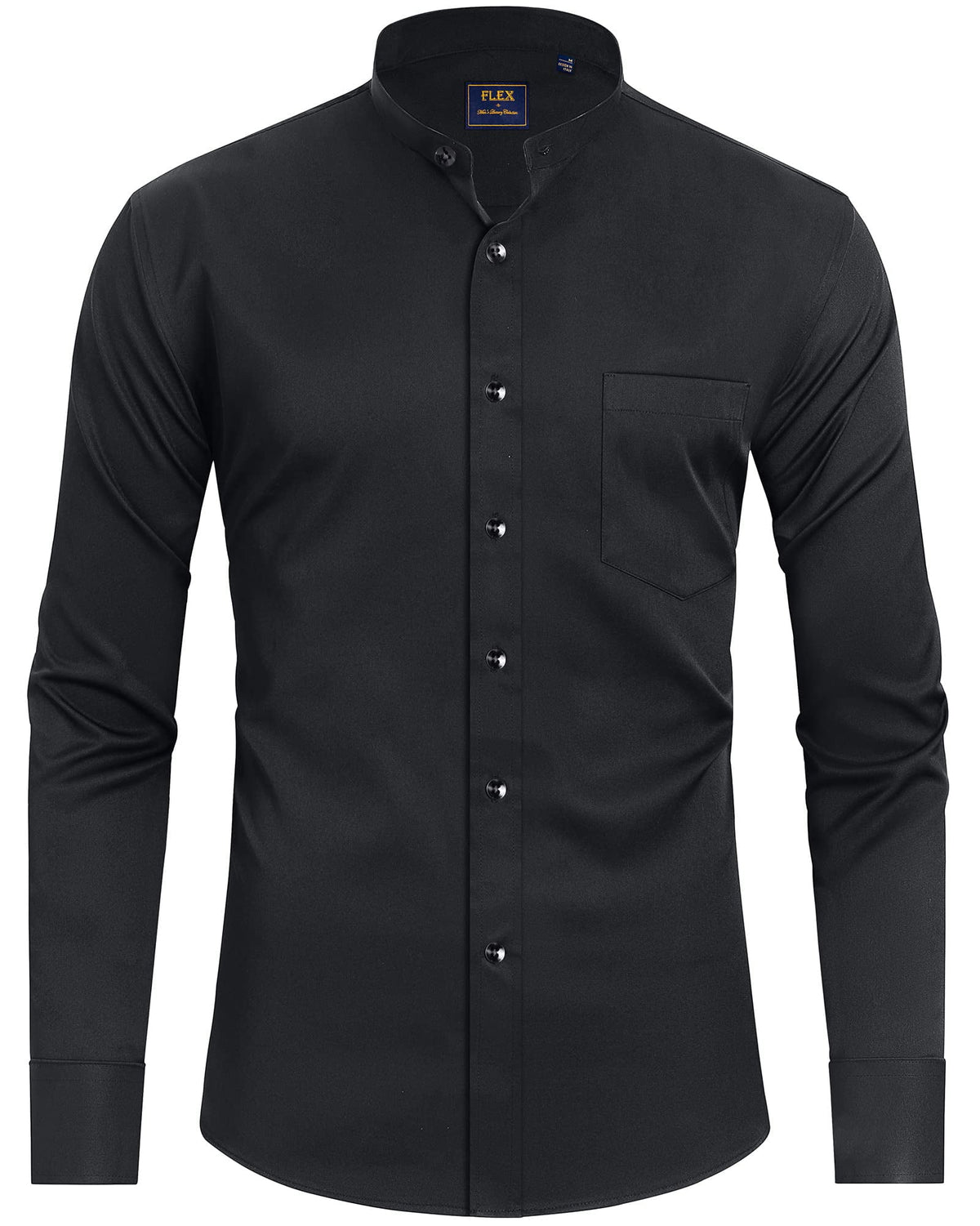Men's Mandarin Collar Shirt