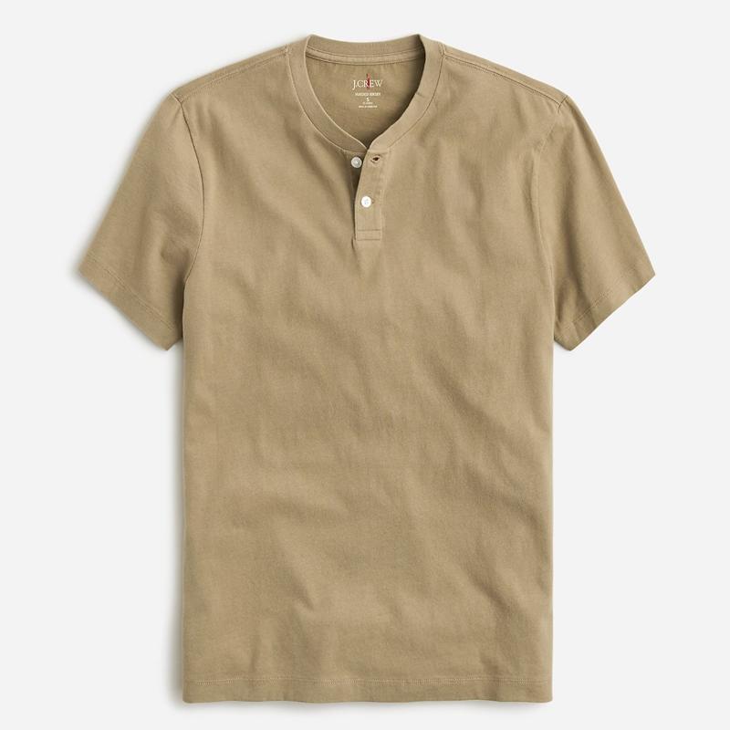 Men's Soft Henley T-Shirt