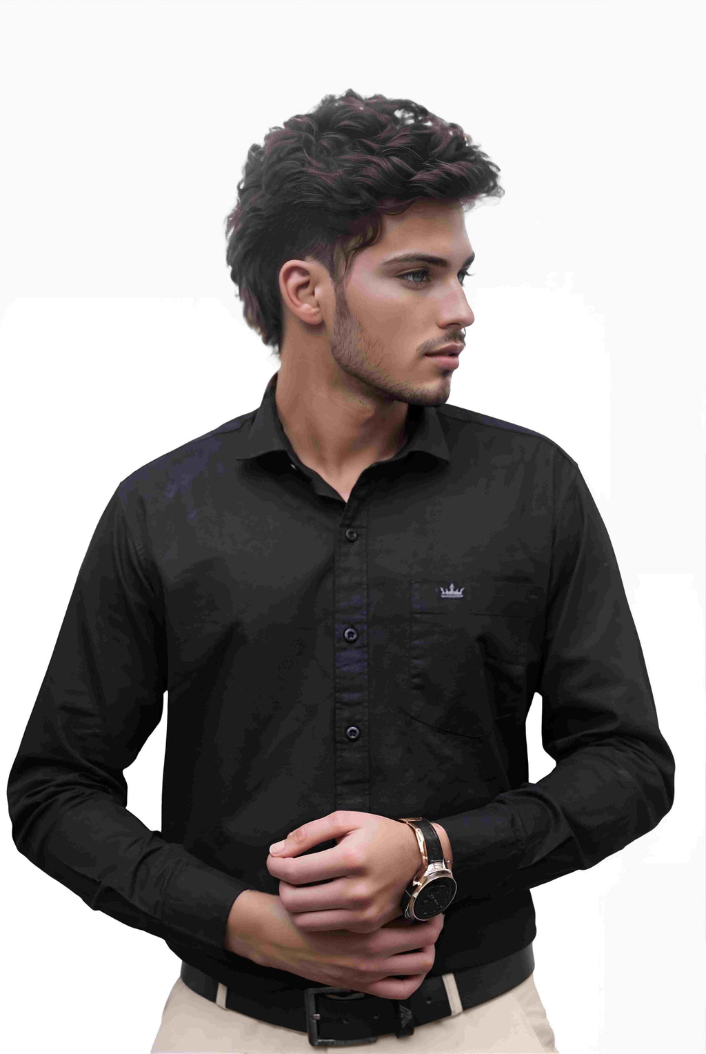 Men's Slim Oxford Shirt