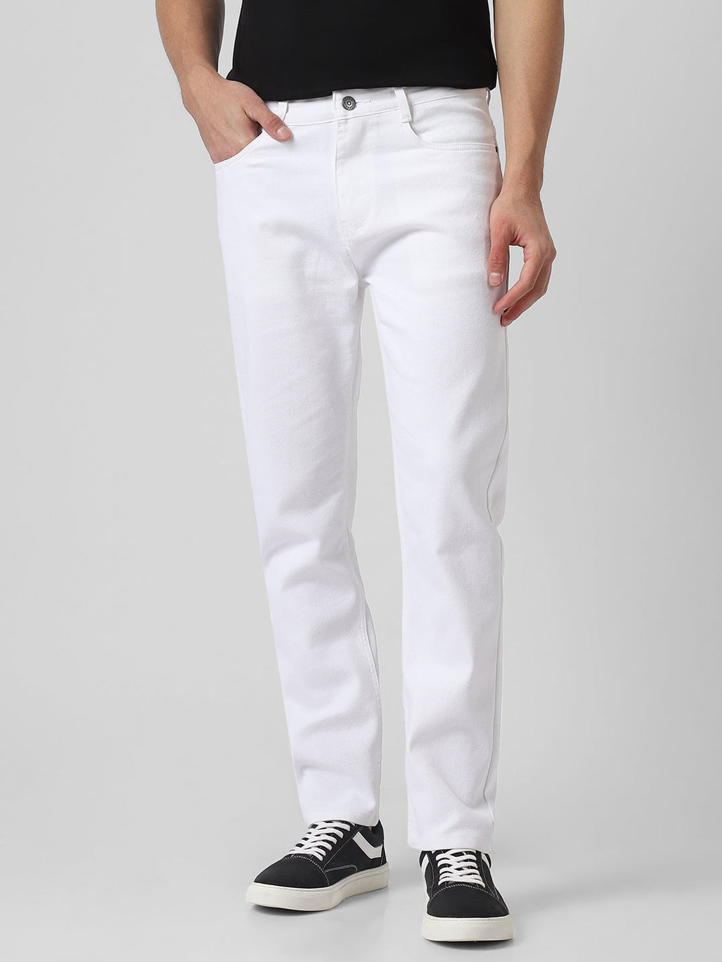Men's White Jeans