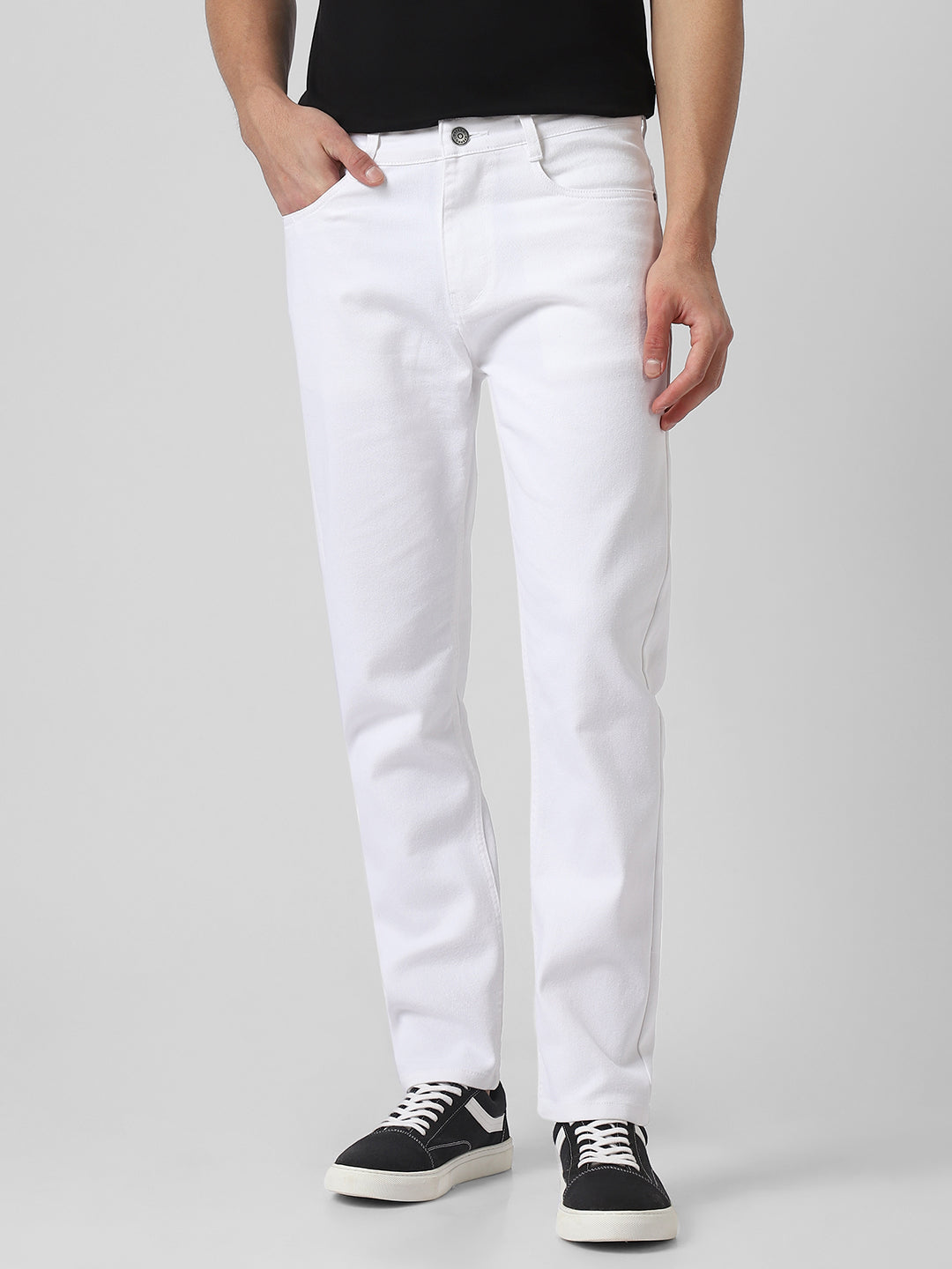 Men's White Jeans