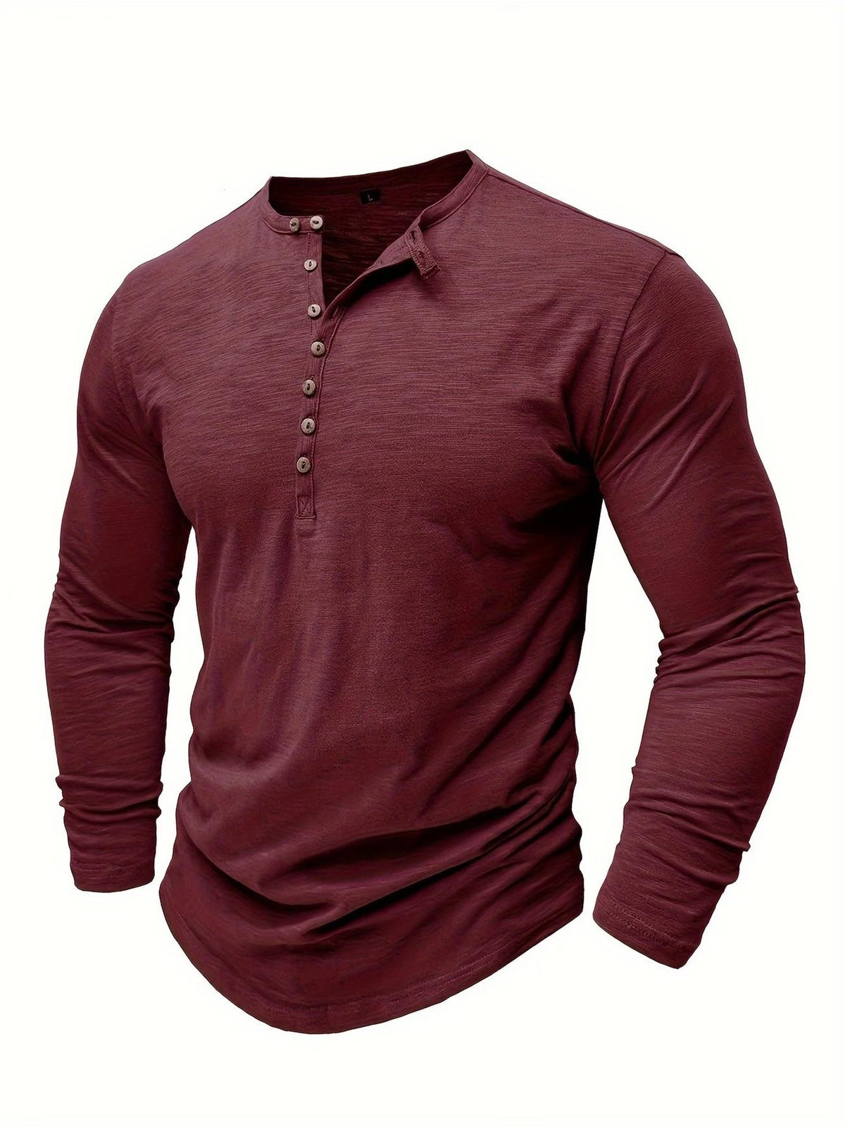Men's Classic Henley T-Shirt