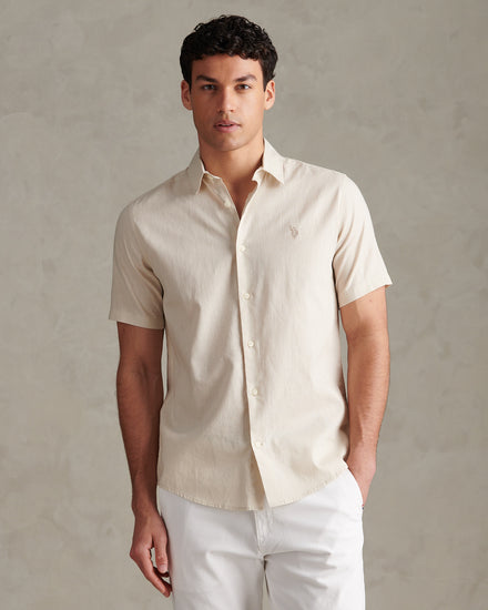 Men's Linen Blend Shirt