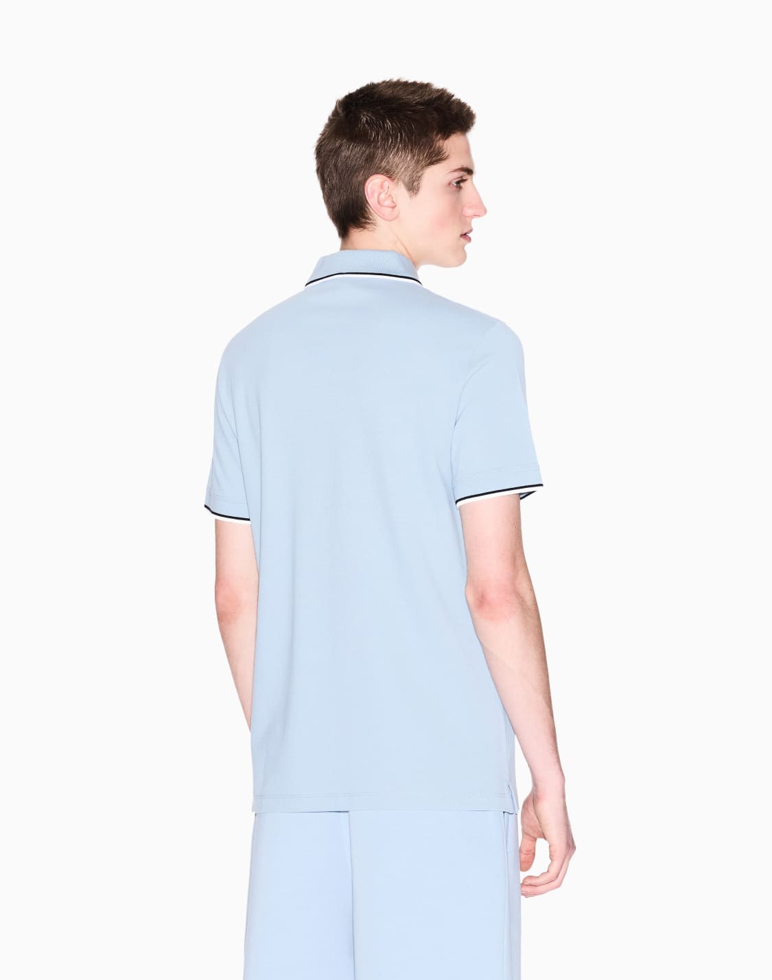Men's Contrast Polo