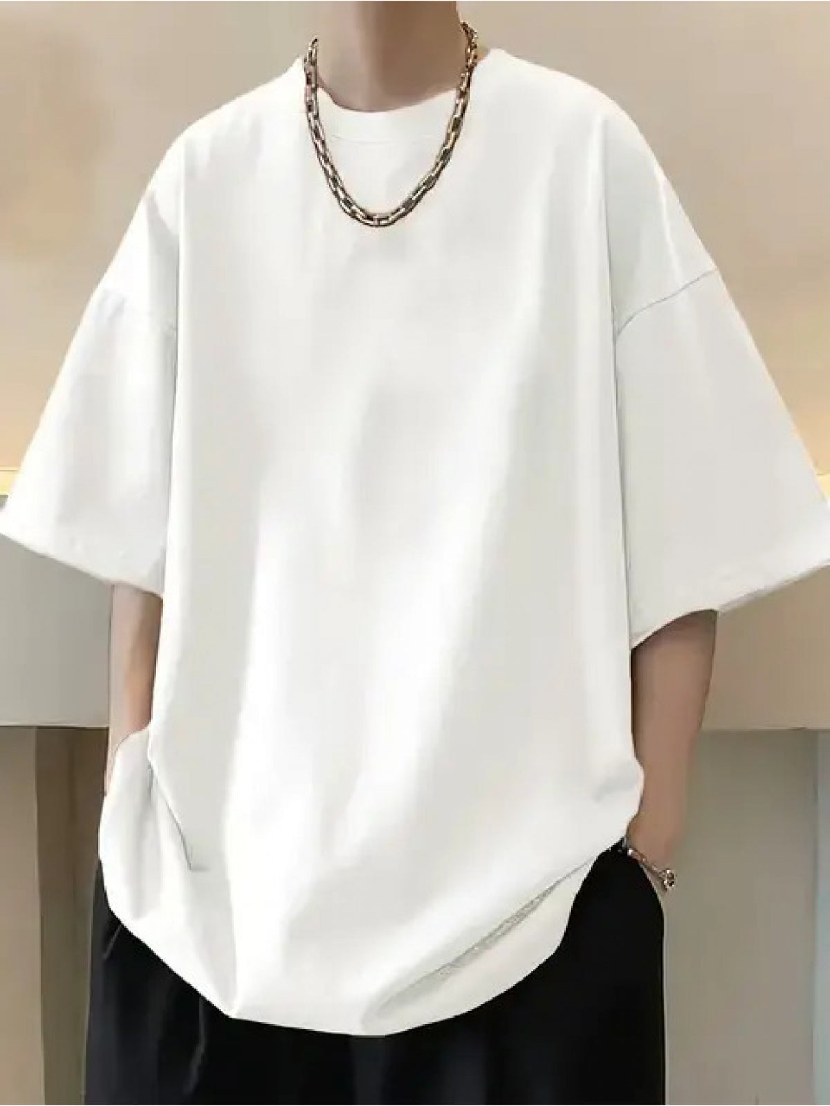 Men's Regular Henley T-Shirt