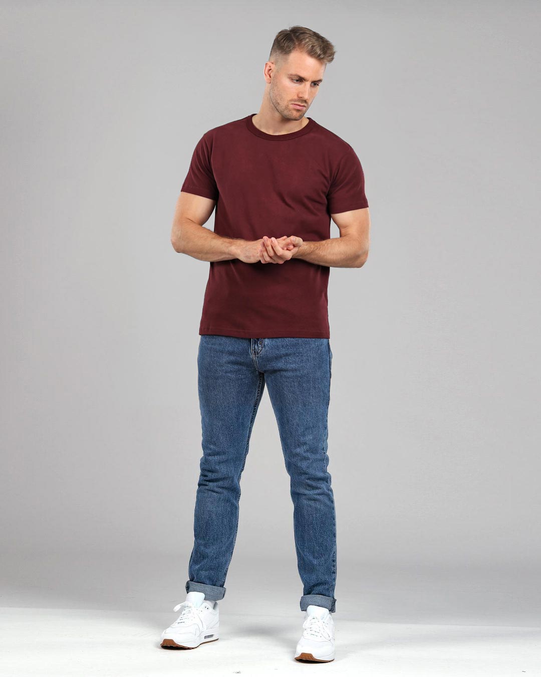 Men's Basic Muscle Fit T-Shirt