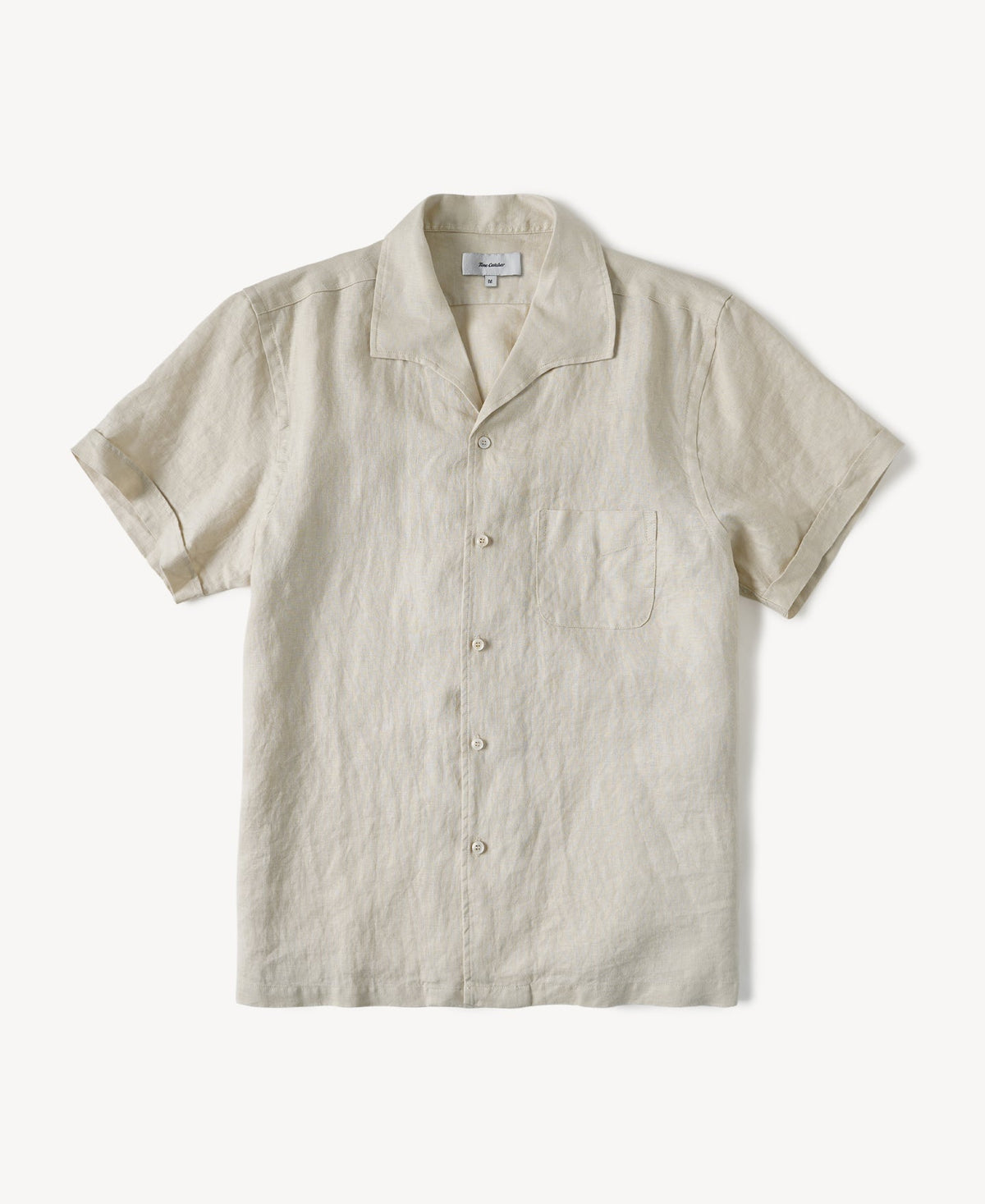 Men's Short Sleeve Linen Shirt
