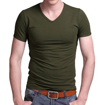 Men's Tailored V-Neck T-Shirt