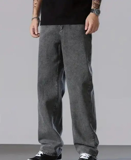 Men's Washed Jeans