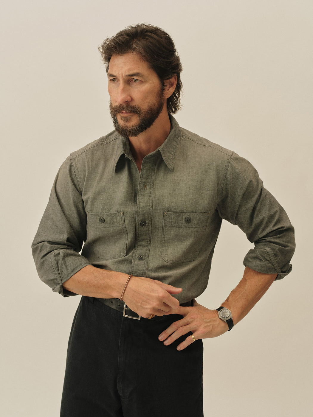 Men's Chambray Shirt