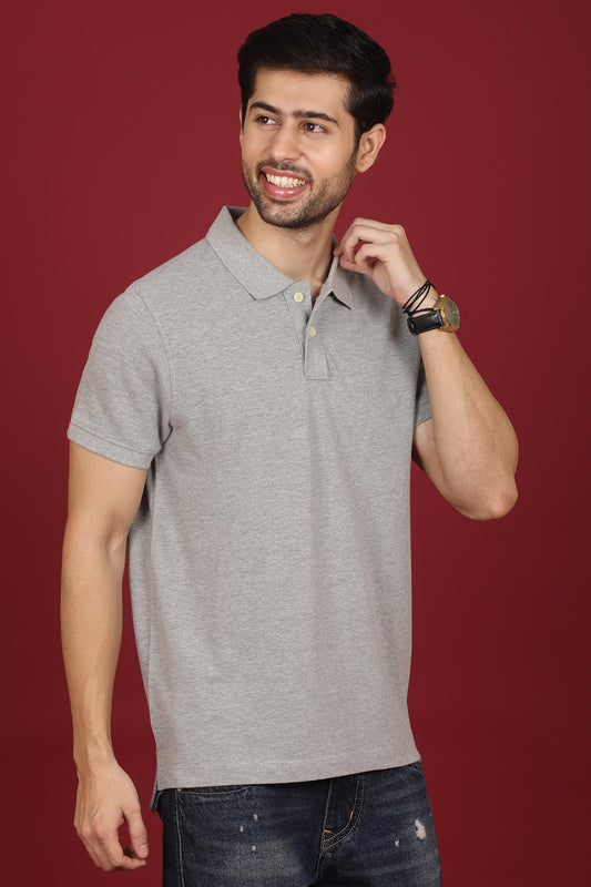 Men's Melange Polo