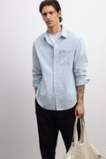 Men's Seersucker Shirt