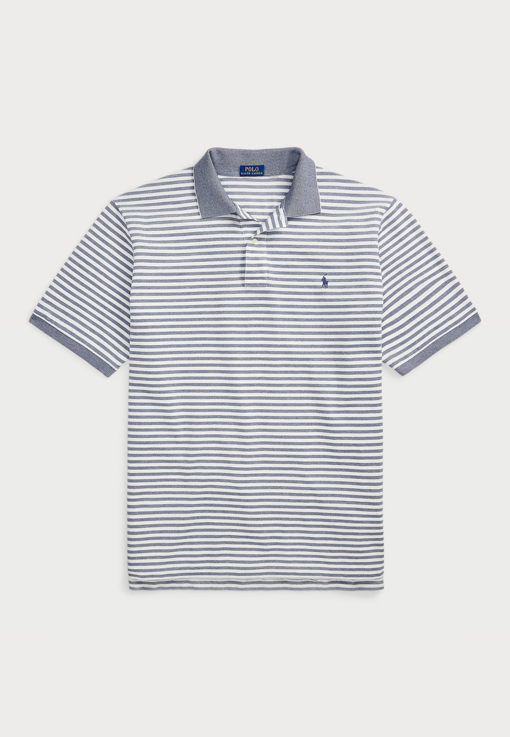 Men's Striped Polo