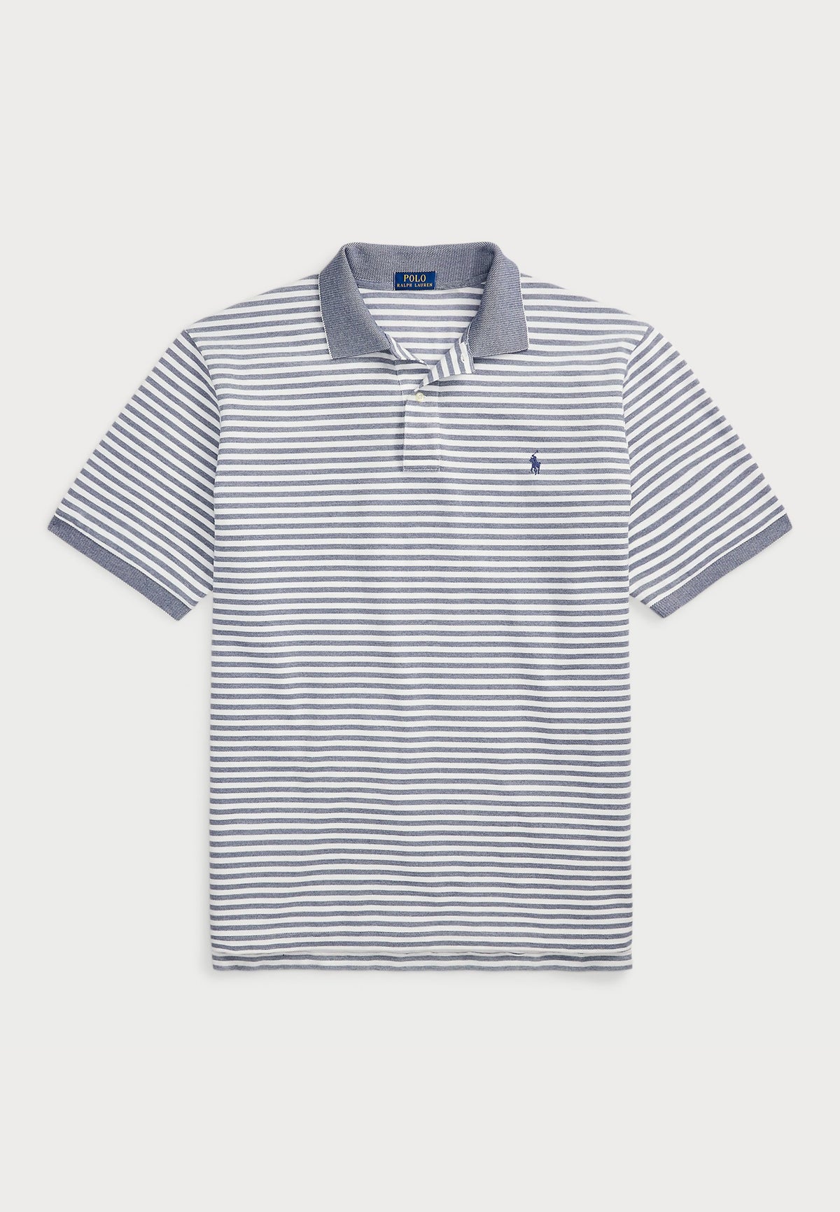 Men's Striped Polo