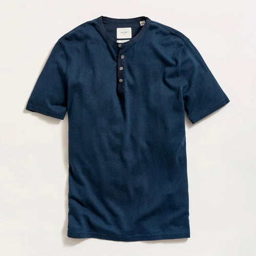 Men's Breathable Henley T-Shirt