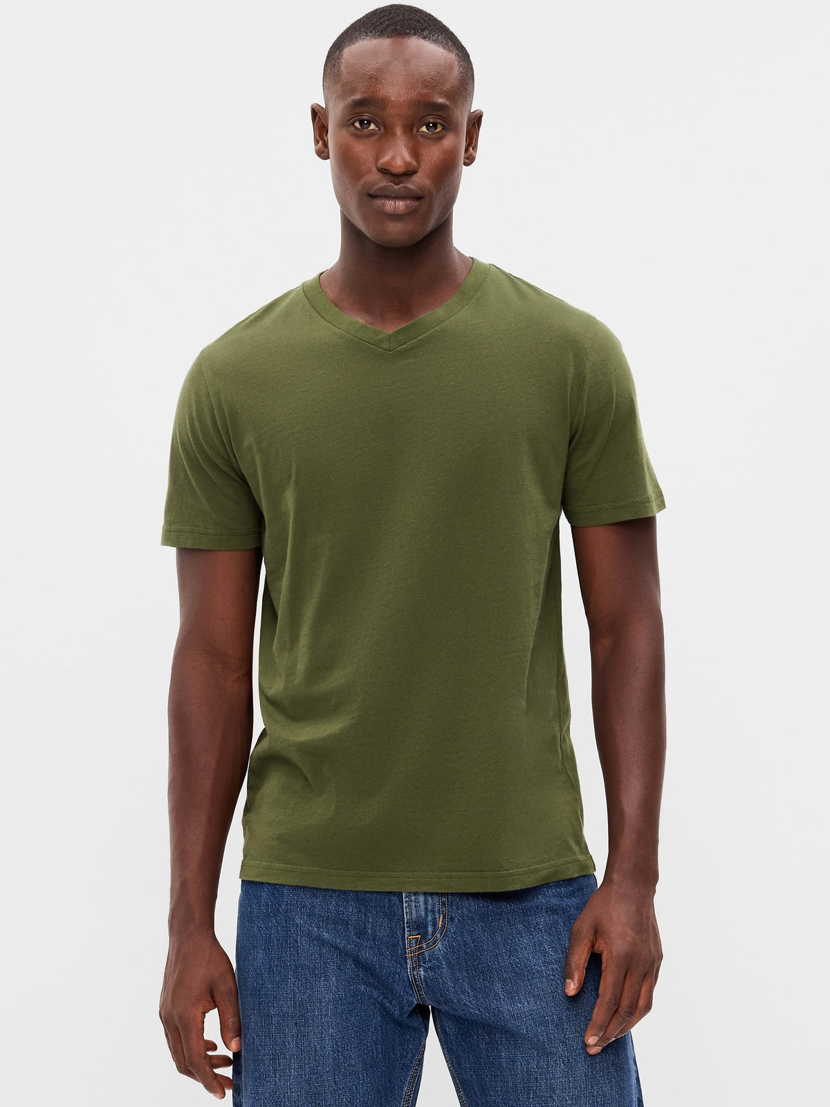 Men's Tailored V-Neck T-Shirt