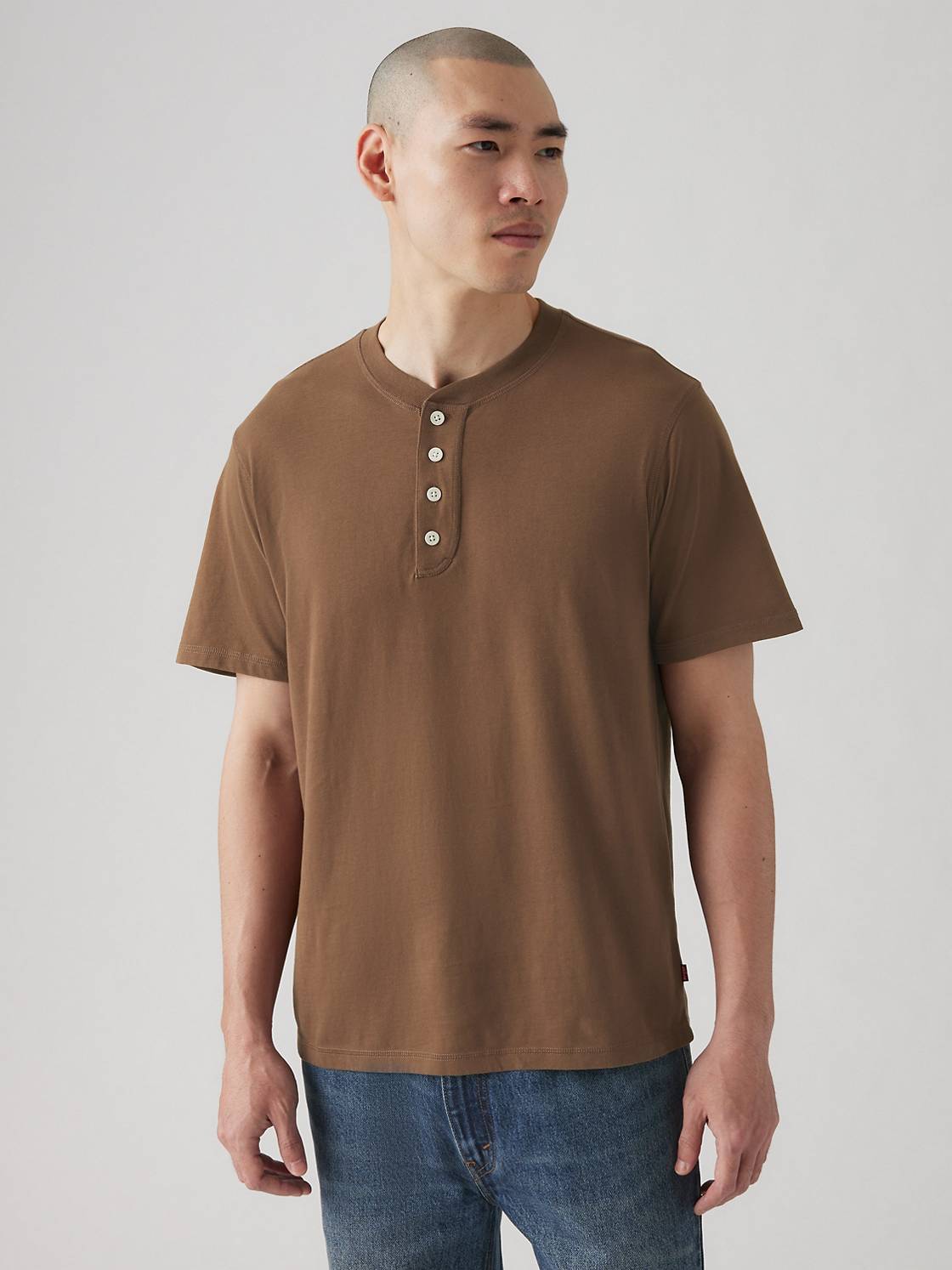 Men's Soft Henley T-Shirt