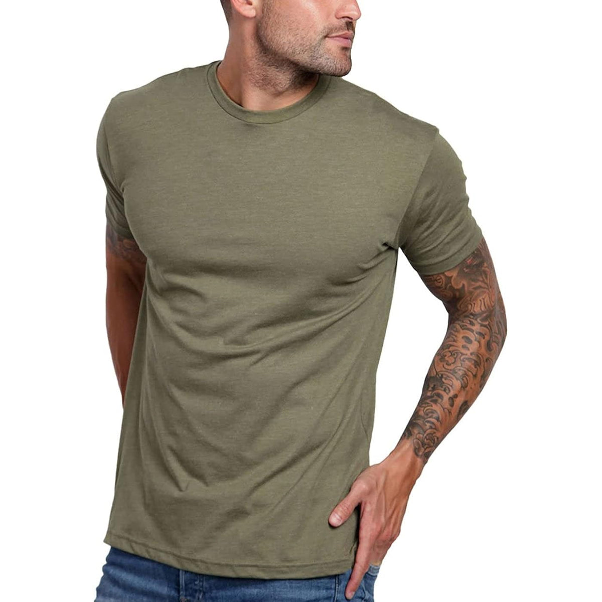 Men's Breathable Athletic Fit T-Shirt