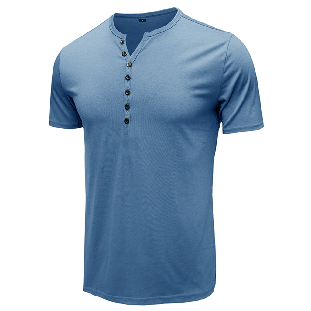 Men's Premium Henley T-Shirt