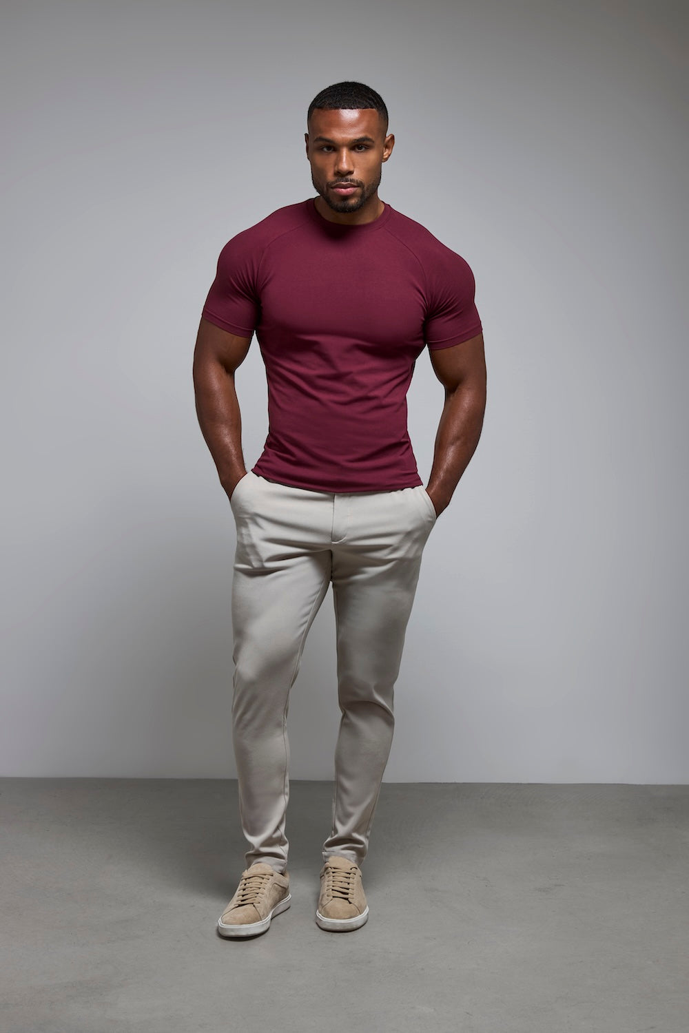 Men's Basic Muscle Fit T-Shirt