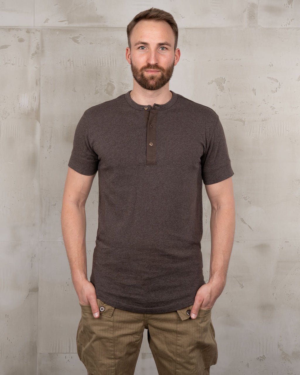 Men's Soft Henley T-Shirt
