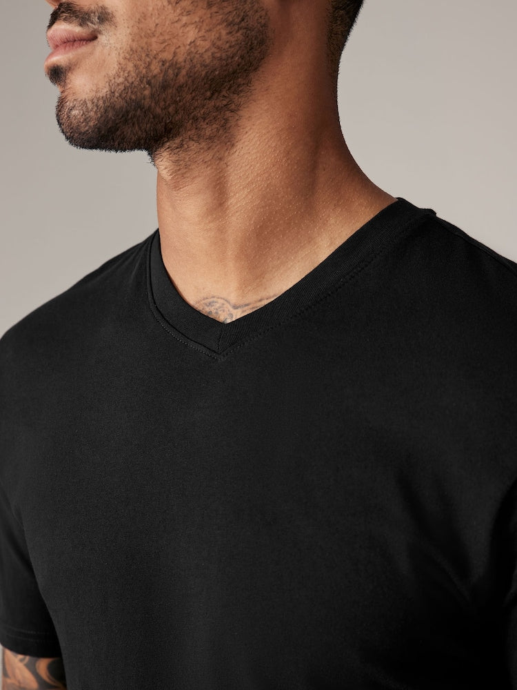 Men's Breathable V-Neck T-Shirt