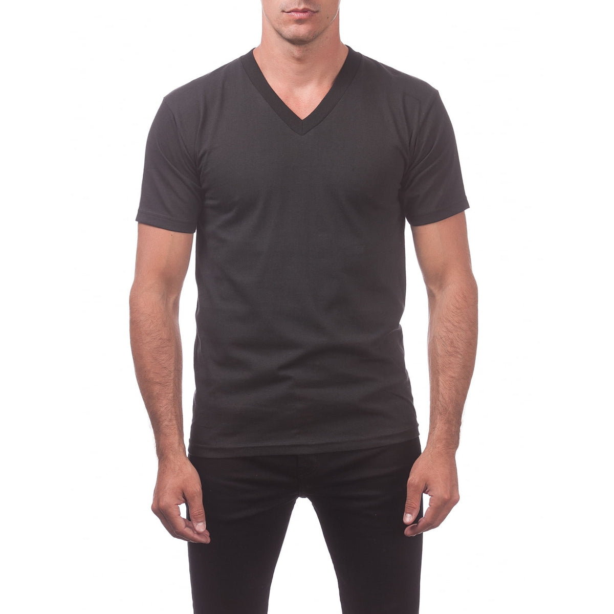 Men's Cotton V-Neck T-Shirt