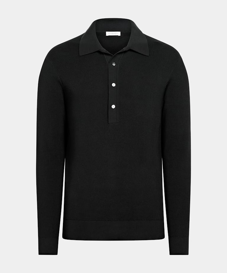 Men's Ribbed Polo