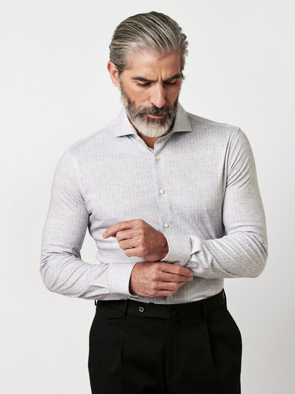 Men's Herringbone Shirt